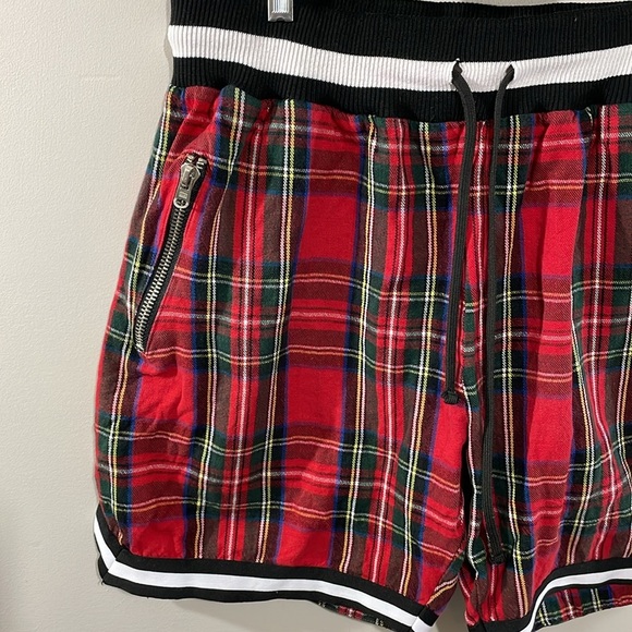 MNML Plaid Basketball Shorts XL - Picture 2 of 13